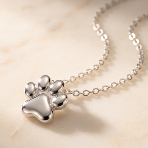 Kitten Paw Necklace